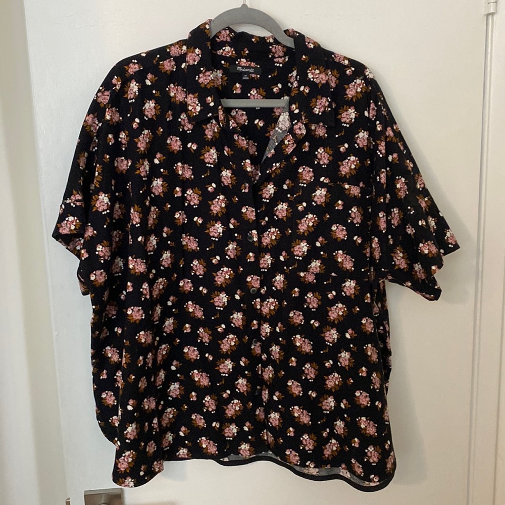 Madewell corduroy button up shirt